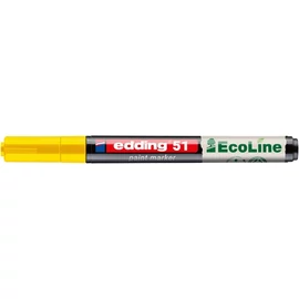 Lakkmarker, 1-2 mm, EDDING "51", sárga