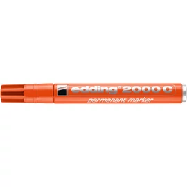 Alkoholos marker, 1,5-3 mm, kúpos, EDDING "2000", narancssárga