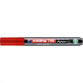 Lakkmarker, 2-3 mm, PCR, EDDING "790", piros