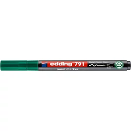 Lakkmarker, 1-2 mm, PCR, EDDING "791", zöld