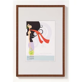 Képkeret, műanyag, 20x30 cm, "New  Lifestyle" bronz