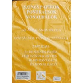Színes papírok, pontrácsok 1.o.