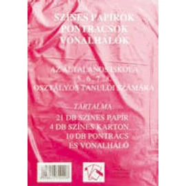 Színes papírok, pontrácsok 5-8. o.