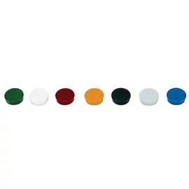 Mágneskorong, 30 mm, 10 db, piros