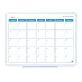 Havi tervezőtábla, mágneses, 45x60 cm