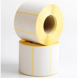 Etikett, vellum, 40×80 mm, 1 000 db/tekercs