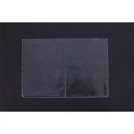 Igazolványtartó, Jogosítvány-, Forgalmi engedély tok, PVC, átlátszó