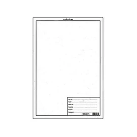 Növénygyűjtő pótlap, A4