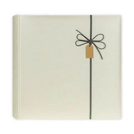 Fotóalbum, 200 fotó, 10x15 cm, "Zep Lipsia", krémszínű