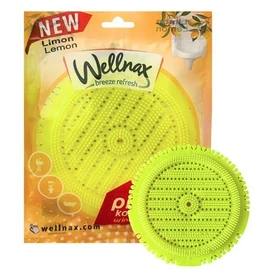 Piszoár illatosító rács, 50 g, "Wellnax", citrom