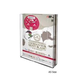 Prospektustartó, fali, 1 rekeszes, A5