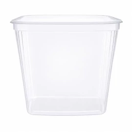 Műanyag tál, tetőzhető, 1000 ml, 25 db "Svéd"