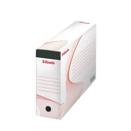 Archiválódoboz, karton, függőmappának, ESSELTE "Standard", fehér