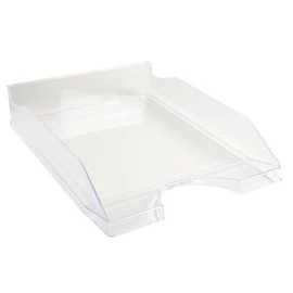 Irattálca, műanyag, A4+, EXACOMPTA "Office", áttetsző