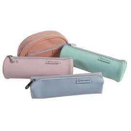 Tolltartó, henger, cipzáras, EXACOMPTA "Aquarel", vegyes színek