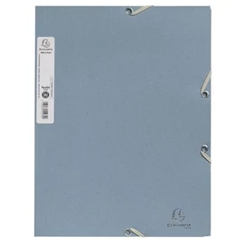 Gumis mappa, prespán, A4, 15 mm, EXACOMPTA, "AutentiK", szürkéskék