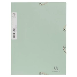 Gumis mappa, prespán, A4, 15 mm, EXACOMPTA, "AutentiK", zsálya