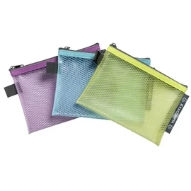 Rendszerező tasak, cipzáras, hálós, A6, EXACOMPTA "Pop`NCo", vegyes