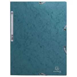 Gumis mappa, prespán, A4, EXACOMPTA "Skandi", nyugodt kék