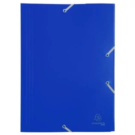 Gumis mappa, PP, A4, EXACOMPTA "Opak", kék