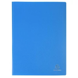 Bemutatómappa, 30 zsebes, A4, EXACOMPTA "Opak", kék
