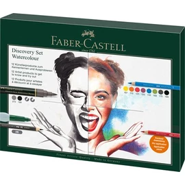 Készlet akvarell technikához, FABER-CASTELL "Discovery Set Albrecht Dürer", 12 db-os szett