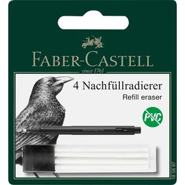 Pótbél precíziós radírstifthez, 4 darabos, FABER-CASTELL