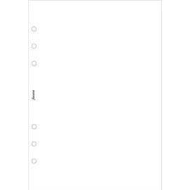 Kalendárium betét, jegyzetlap, pocket méret, sima, FILOFAX, fehér