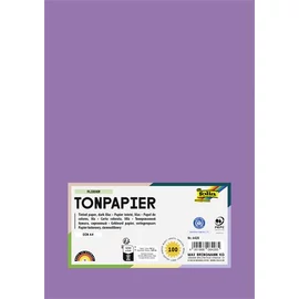 Színes papír, A4, 130 g, 100 lap, FOLIA, sötét orgonalila