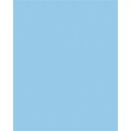 Dekorkarton, 2 oldalas, 50x70cm, 220 g, 10 lap, FOLIA, égszínkék