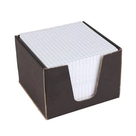 Kockatömb, 100x100x75 mm, adagolóval, FŰZFŐI, kockás