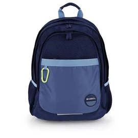 Hátizsák, iskolatáska, cipzáras, GABOL "Whisper", sötétkék