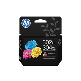 B7RT8AE Tintapatron DeskJet 2620 nyomtatókhoz, HP 302XL/304XL, színes, 300 oldal
