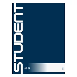 Füzet, tűzött, A4, sima, 32 lap, ICO "Student", "80-32"