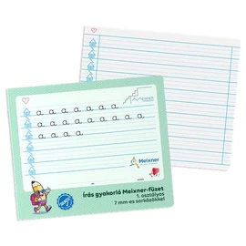 Füzet, tűzött, 245x295 mm, fekvő, 32 lap, 1. osztály, ICO "Süni Meixner"