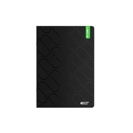 Füzet, tűzött, A4, vonalas, 40 lap, ICO "Student Premium", vegyes színek