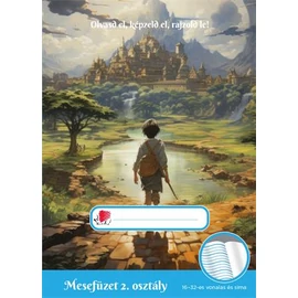 Olvasónapló, tűzött, A5, 32 lap, 2. osztály, ICO "Süni Mesefüzet", vándor