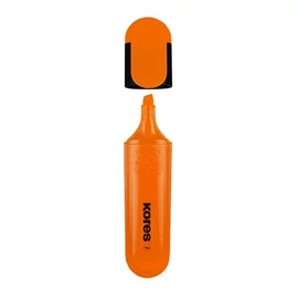 Szövegkiemelő, 0,5-5 mm, KORES, narancssárga