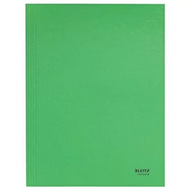 Pólyás dosszié, karton, A4, LEITZ "Recycle", zöld
