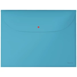 Irattartó tasak, 2 zsebes, A4, PP, pantentos, LEITZ "Cosy", nyugodtkék