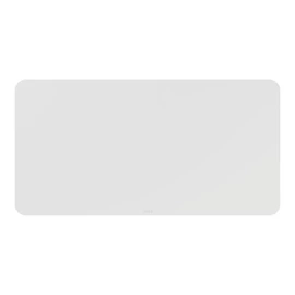 Könyökalátét, újrahasznosított bőr, 70x36 cm, LEITZ, világosszürke