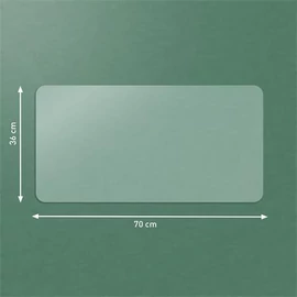 Könyökalátét, 70x36 cm, LEITZ, áttetsző