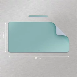 Könyökalátét, 80x40 cm, LEITZ, menta