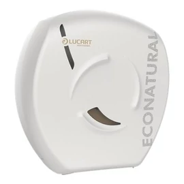 Toalettpapír adagoló, 35,7x35,2x14,2 cm, LUCART "EcoNatural Flow Jumbo", fehér