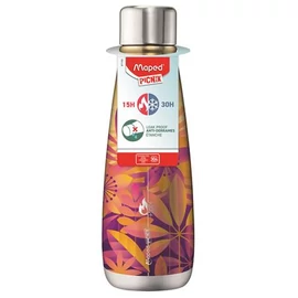 Termosz, duplafalú, 500 ml, rozsdamentes acél, MAPED PICNIK "Concept Adult", napvirág