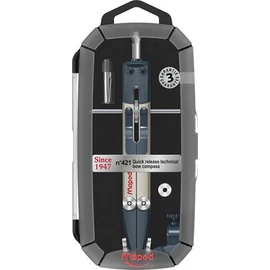 Körző, precíziós, rögzíthető lábakkal, MAPED "N°421"