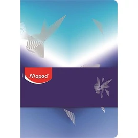 Jegyzetfüzet, tűzött, A5, vonalas, MAPED „Arctic jégvilág”