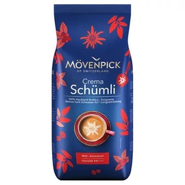 Kávé, pörkölt, szemes, 1000 g, MÖVENPICK "Schümli"