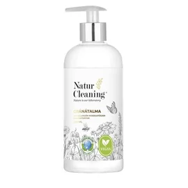 Mosogatószer koncentrátum, pumpás, 500 ml, NATURCLEANING, gránátalma