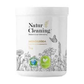 Mosószóda, illat- és allergénmentes, 1 kg, NATURCLEANING